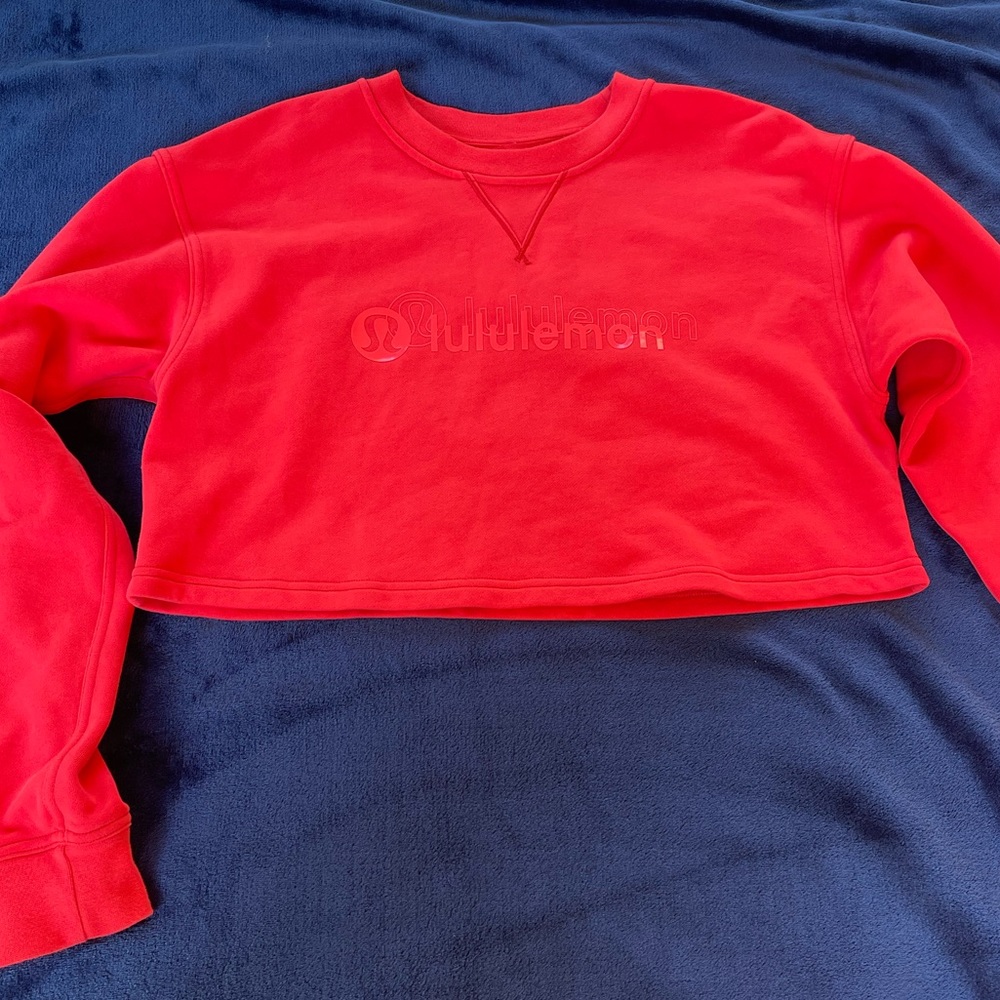 "Lululemon All Yours Cropped Crew
*Lunar New Year"
